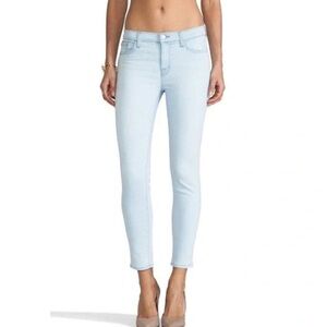 J Brand Mid Rise Crop Jeans